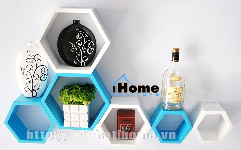 kệ trang trí treo tường tại hải phòng